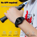 Simple Imperméable Vibration Alarm Clock Middle School Student Sports Watch