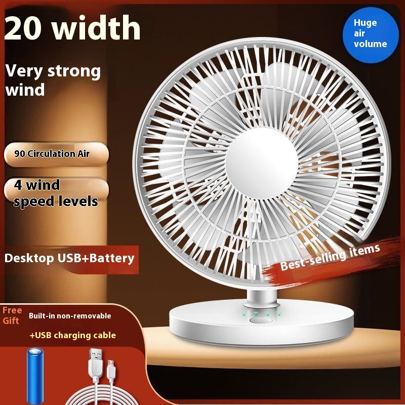 Silent Wind USB bureau et Dormitory Mini Clip ventilateur de bureau étage
