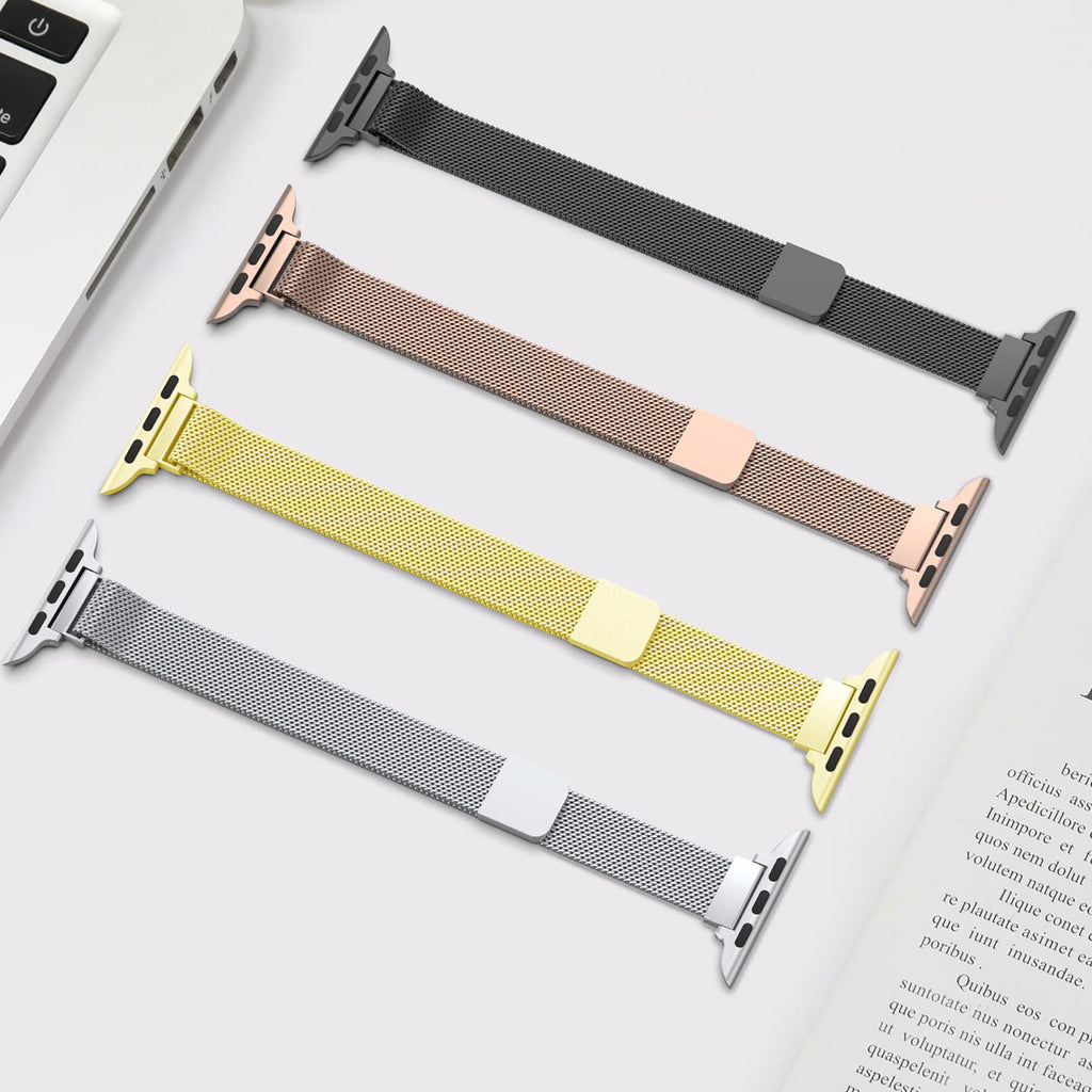 Milan en acier inoxydable Mesh Bracelet petite taille Bracelet magnétique