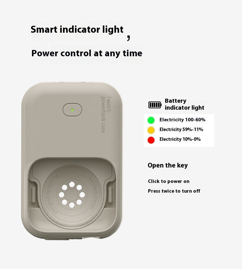 Convient pour Power Bank Watch Portable Wireless Power Bank Portable