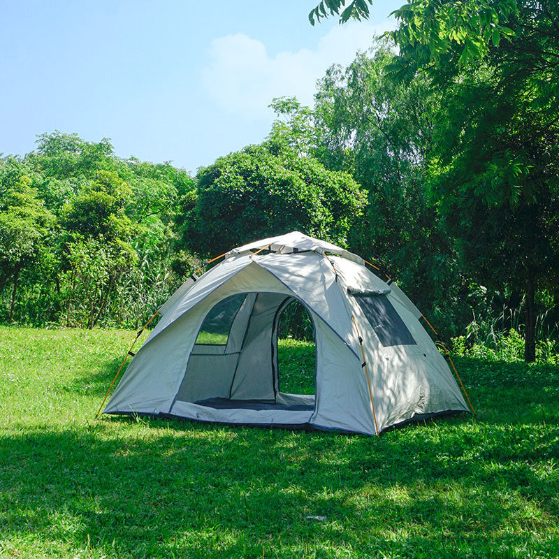 Tente de camping en plein air à l'épreuve du soleil