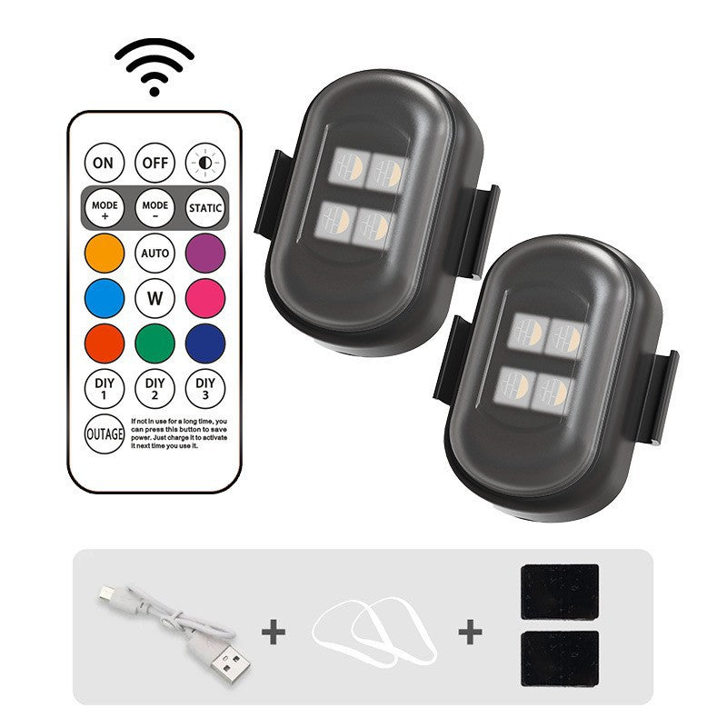 Avertissement de moto Light Cruise Light Led Wireless Remote Control Strobe Light