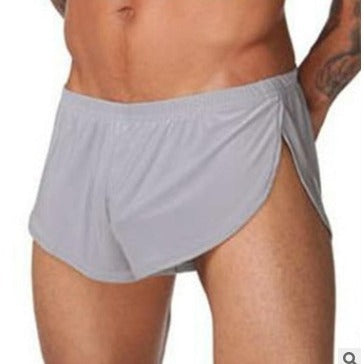 Sous-vêtements pour hommes Silky Round Edge Sports Sous-vêtements Accueil Short