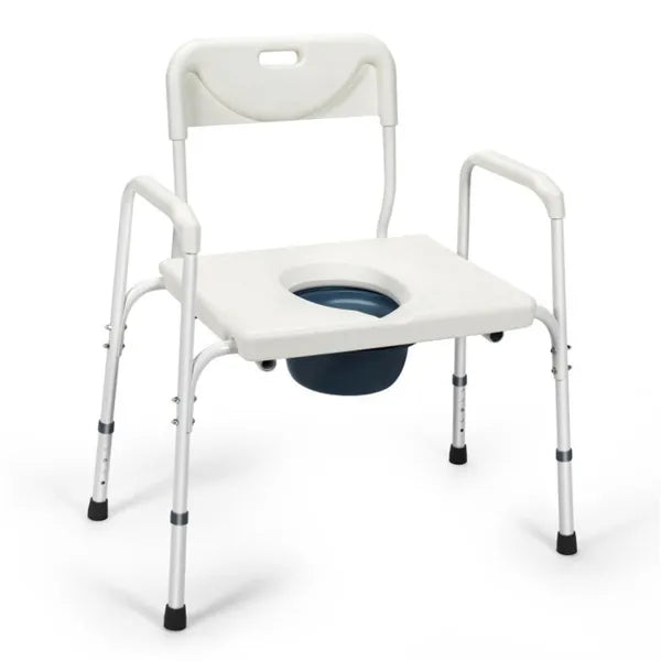 Chaise Commode 3-en-1 (34" x 21" x 35,5"-39" )Seau amovible