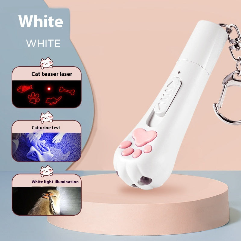 Funny Cat stylo de charge de lumière jouet Self-Hi soulagement Stuffy