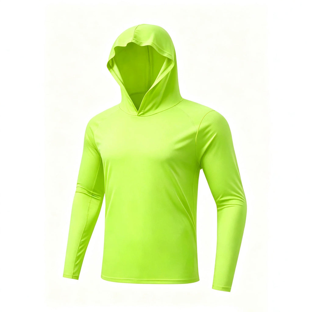 Élégante combinaison de protection solaire à manches longues à capuchon pour hommes et femmes
