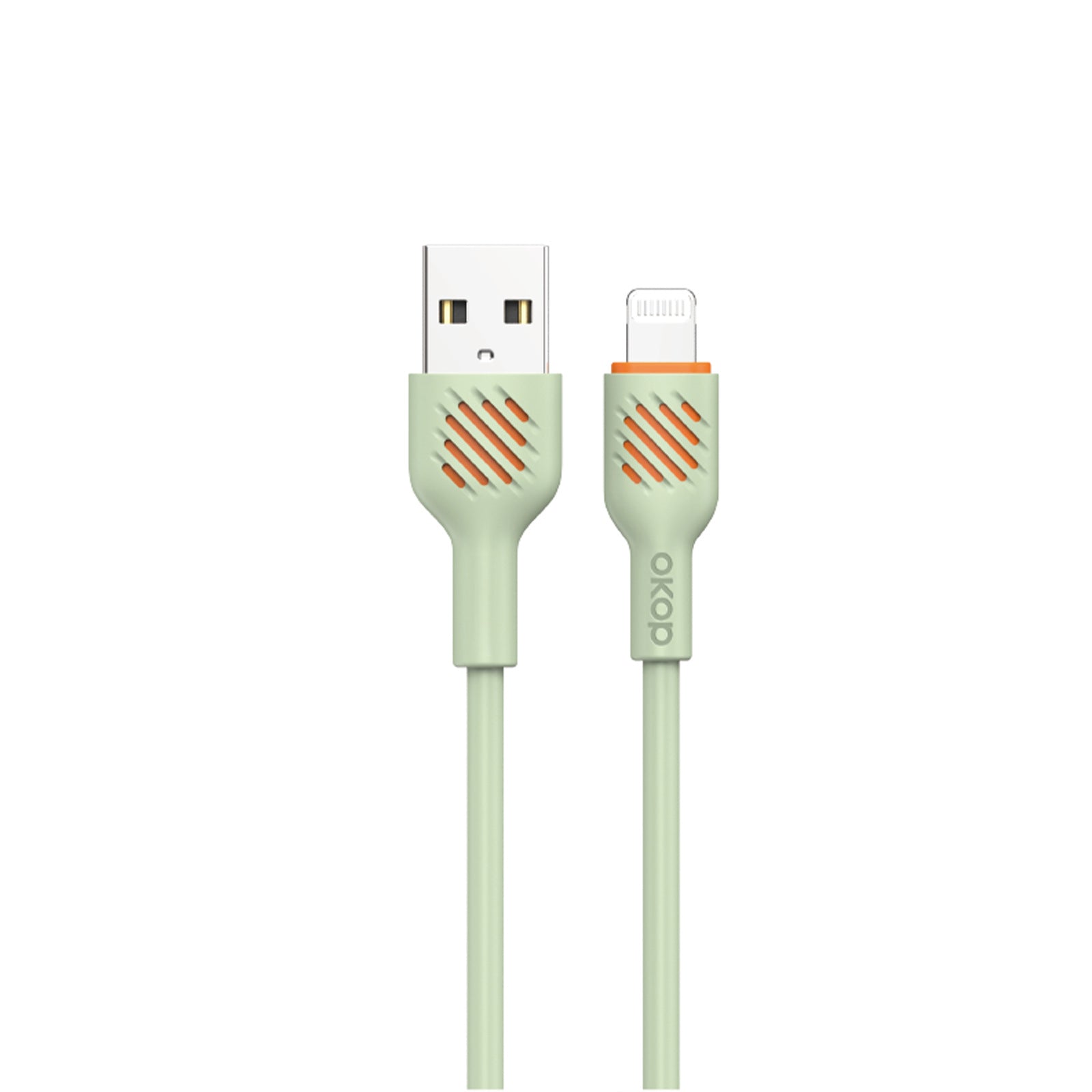 KP-317 Câble de données à charge rapide 65W Câble de recharge de téléphone portable épais compatible avec