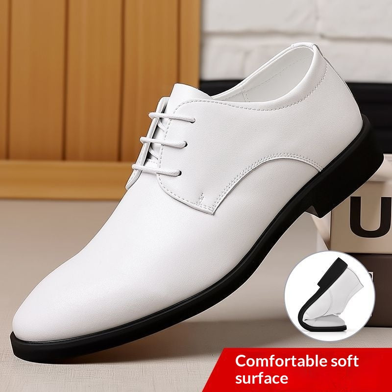 Chaussures en cuir tendance casual homme avec des semelles douces