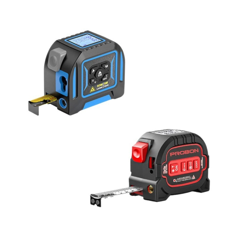 Compteur de distance laser intelligent de la chambre de mesure Cross Mark