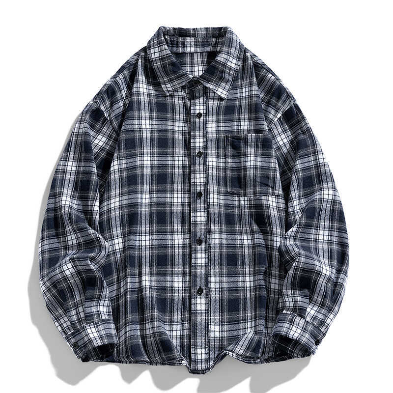 Veste chemise de style américain pour printemps et automne