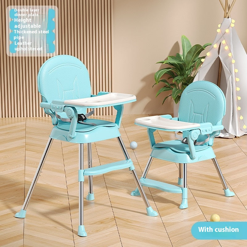 Chaise à manger pour enfants multifonctionnelle bébé