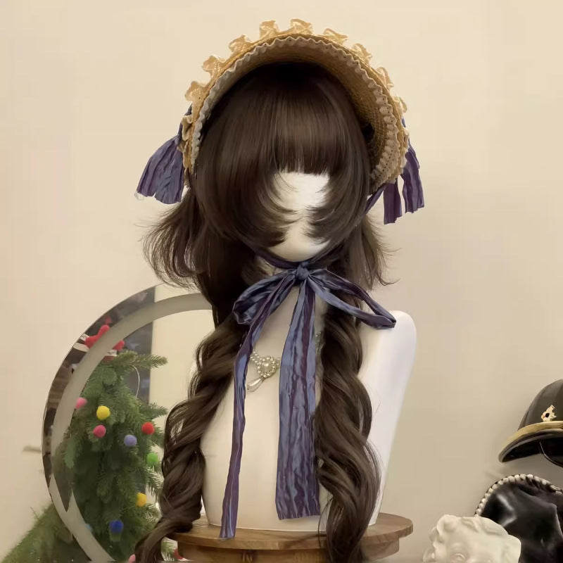 Old-school Jellyfish Hairdo avec Long Curlssweet Everyda Et flatteur de visage