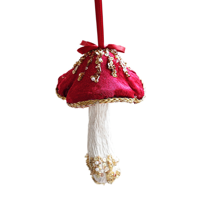 Air Balloon Champignon Ornement de Noël créatif