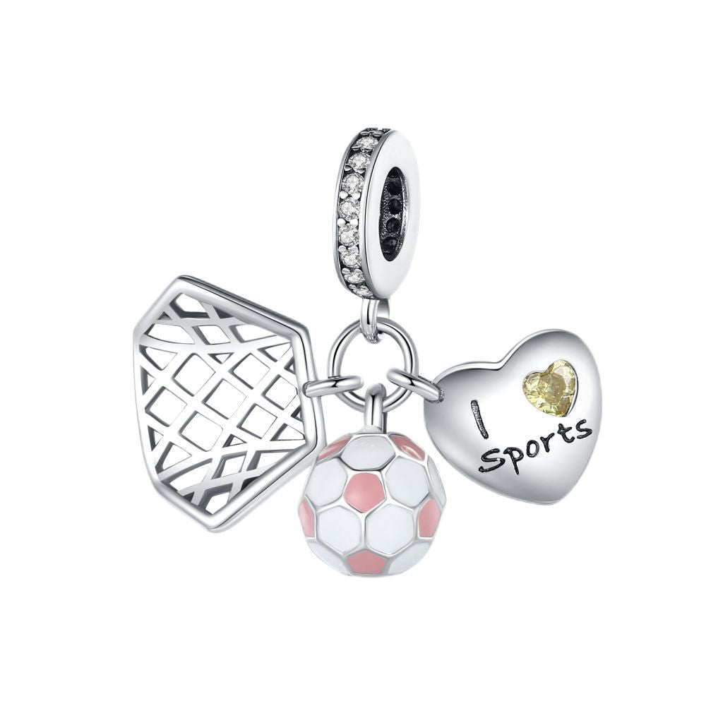Voyage Sketching Sports Soccer Bracelet Pendentif Accessoire