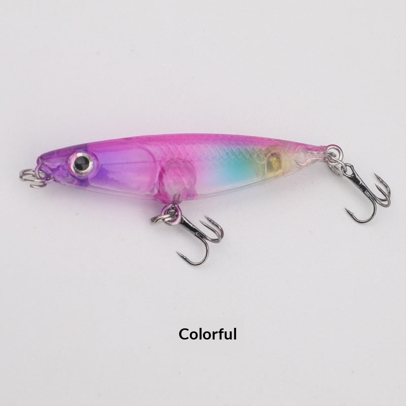 Zigzag chien micro lure pour la pêche à la lure