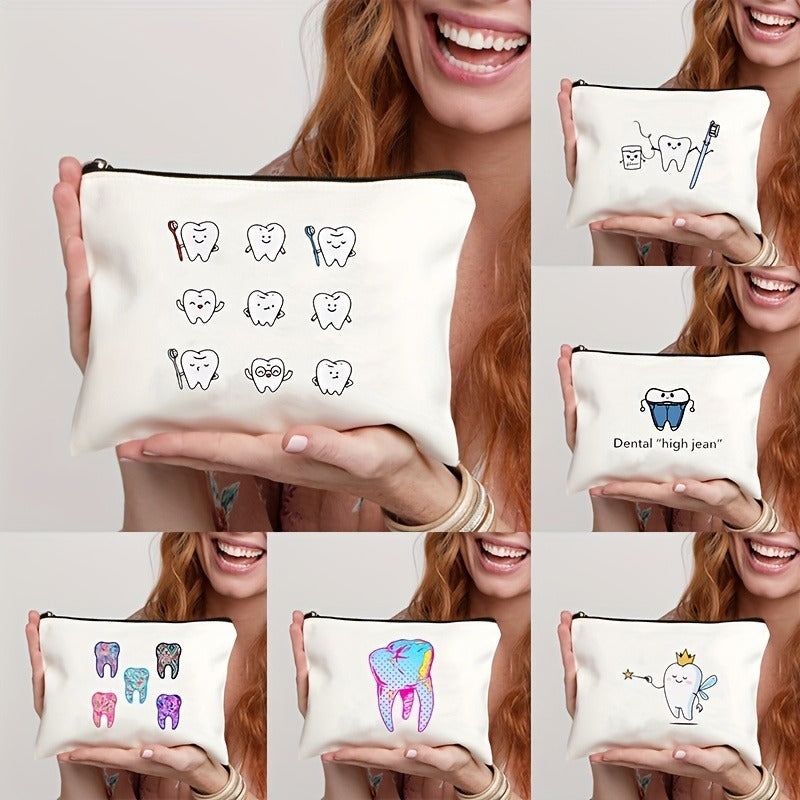 Poche zippée en toile pour enfants