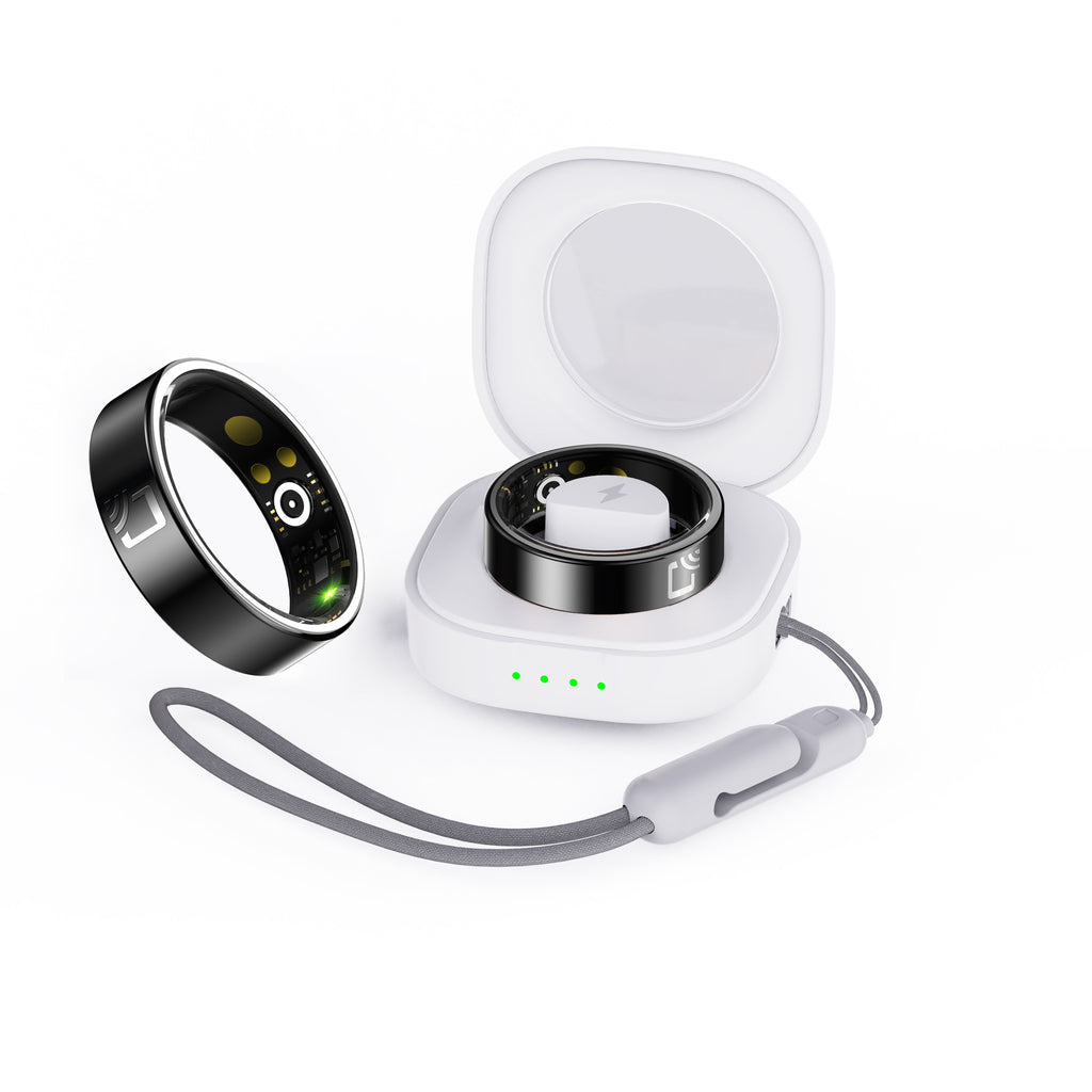 Ceramic Smart Anneau Heart Rate Blood Oxygen Sommeil Imperméable