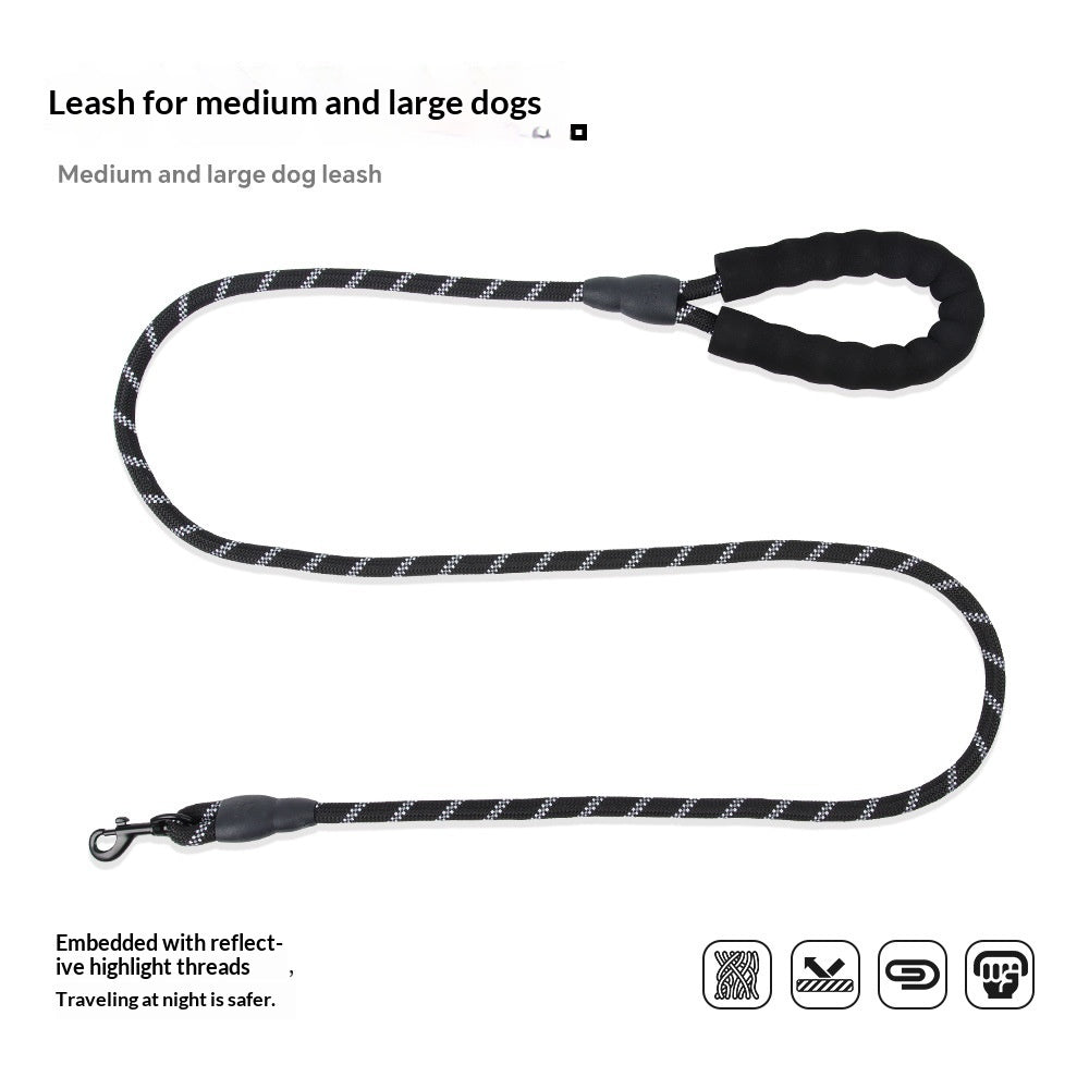 Explosion-Proof Reflective Pet Bungee Leash