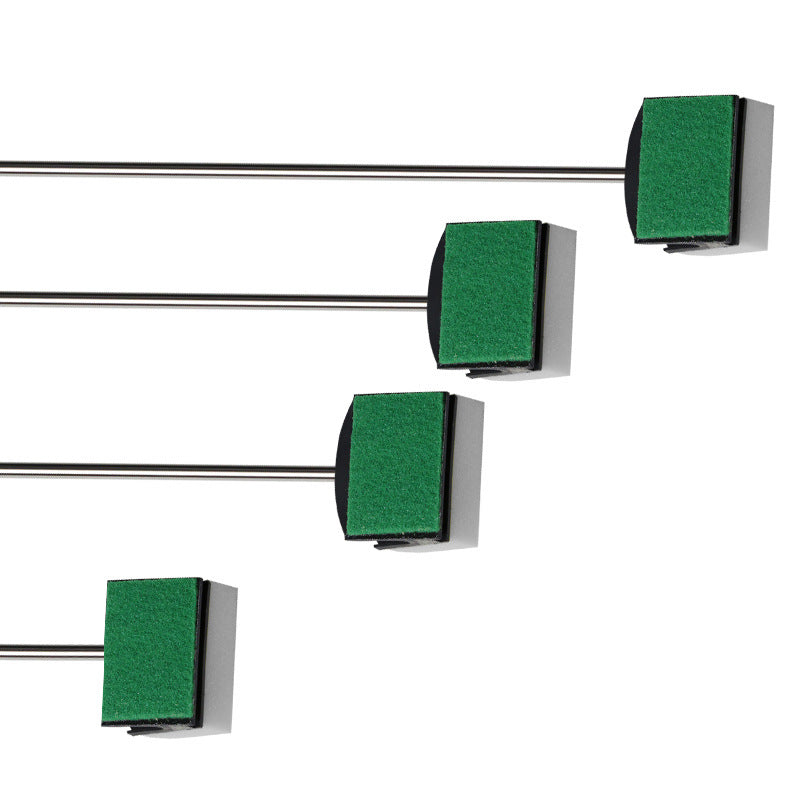 L'outil double brosse de nettoyage à aquarium de réservoir de poisson