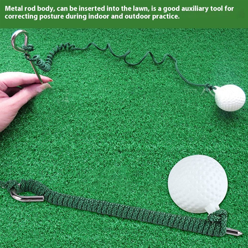 Balle de suspension portative de pratique de swing de golf