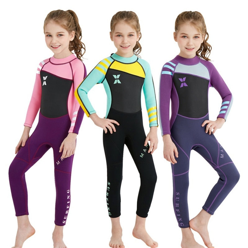 Costume de plongée pour enfants