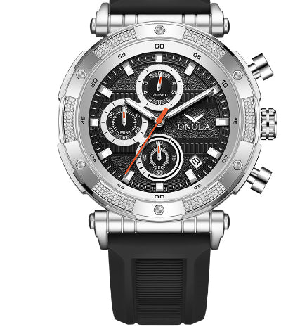 Fashion Multi-fonctionnel Quartz Tape Watch Imperméable
