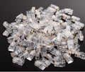 Exquise en conserve 100 PCs Haute Performance Catégorie 6 Crystal Plug Rj45 Crystal Head