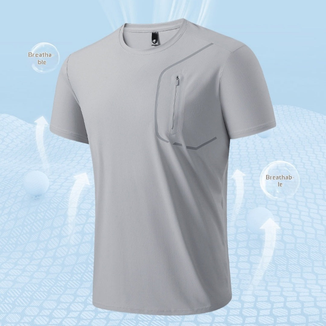 T-shirt à manches courtes taille européenne pour hommes