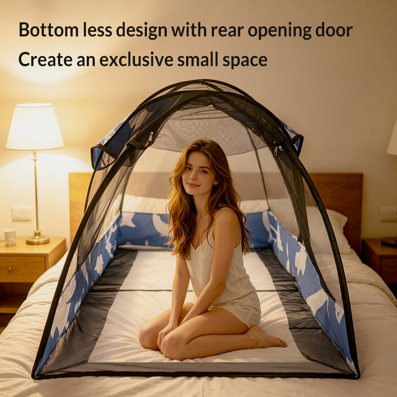 Installation instantanée Mosquito Net Portable pliable Camping Tente Pour Patio Randonnée Extérieure Cyclisme