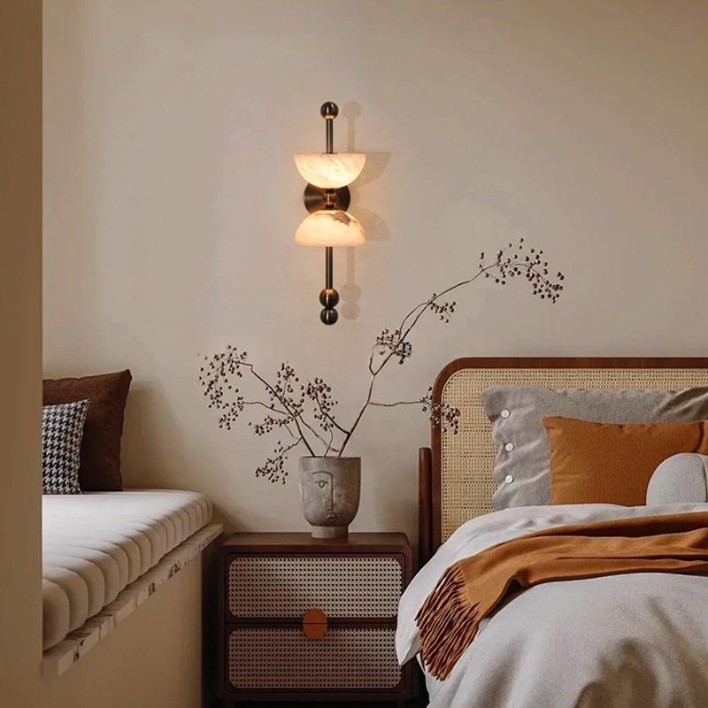 Retro Creative Hôtel Chambre Lampe murale côté lit