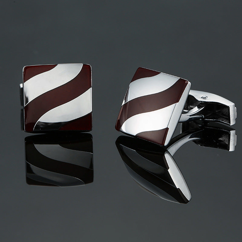 Men's Enamel Craft Vintage Collection Cube Cufflinks