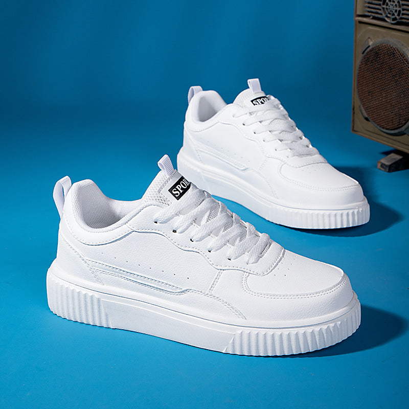 Chaussures blanc polyvalent respirant Style coréen pour les étudiants