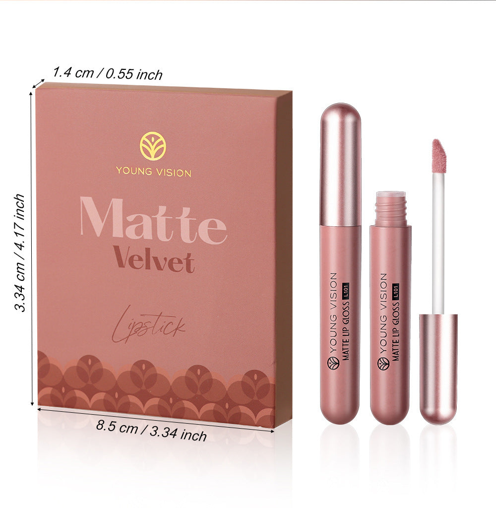 VISION JEUNESSE Lip Gloss Set 6-Piece Lipstick Makeup
