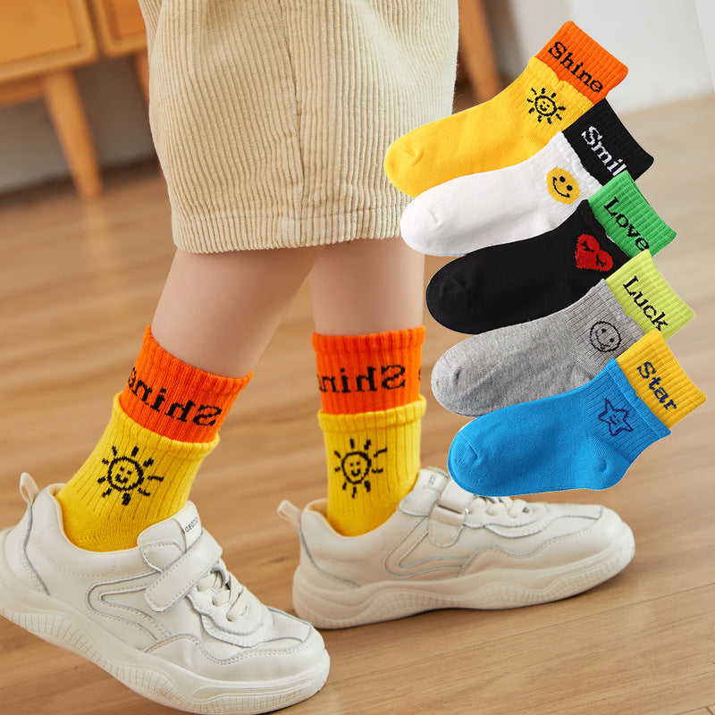 Chaussettes pour bébés d'âge moyen