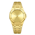 Simple Smooth-surface Octagonal Waterproof Quartz Mens Watch