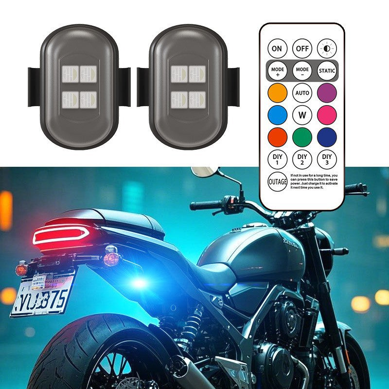 Avertissement de moto Light Cruise Light Led Wireless Remote Control Strobe Light