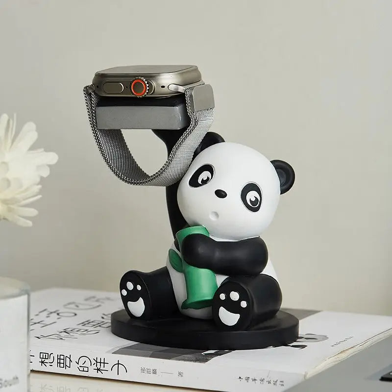 Mignon porte-téléphone Panda petits ornements
