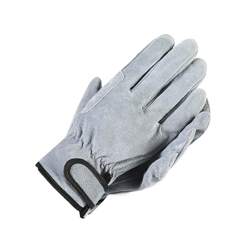 Gants de soudure Arc-Selder Soudage de travail court Protection du travail Gants en cuir