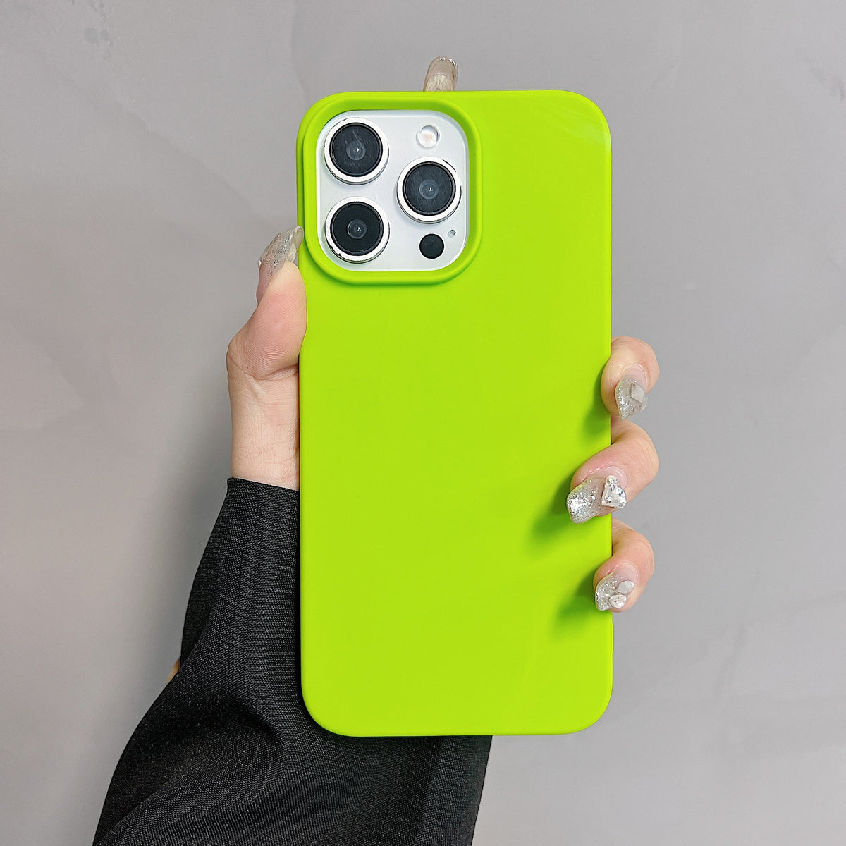 Solid Color Demi-paquet Skin Feeling Matte Cover Protection Case