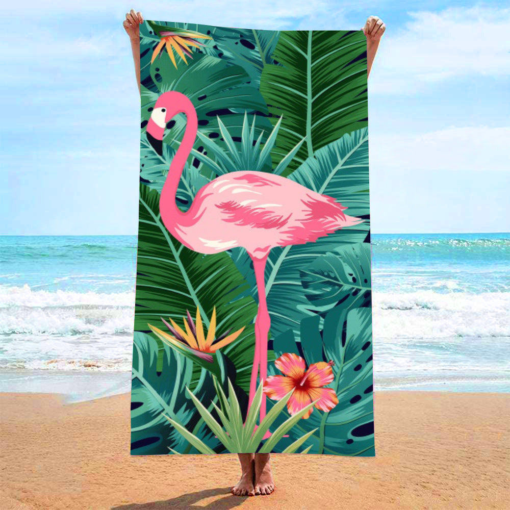 Serviette imprimée Seaside Vacation Beach Serviette de bain