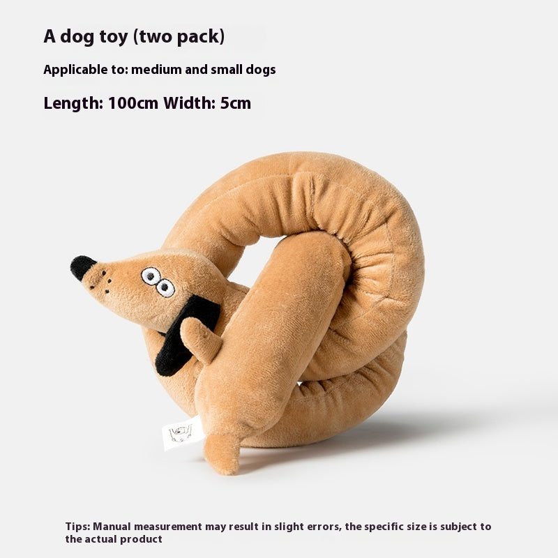 Self-Hi Soulager Stuffy Plan pour chiot Jouets pour chiens de saucisse