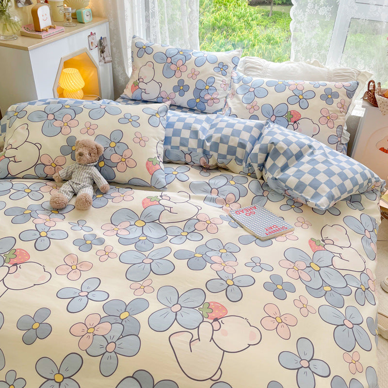 Couverture de courtepointe en coton pour usage domestique