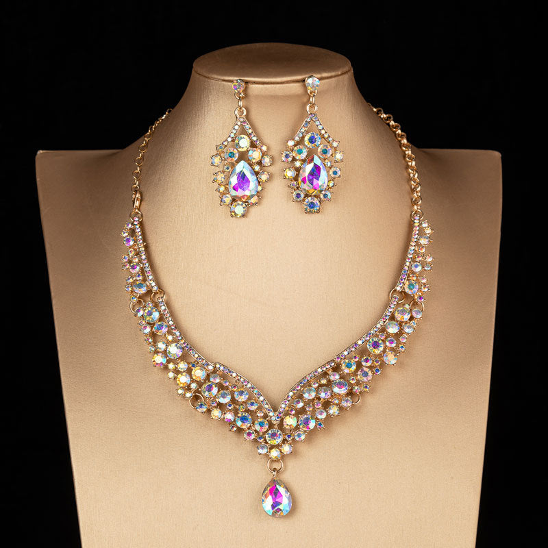 Mariée Couronne Mariage Alliage Diamant Couronne Mode Élégante
