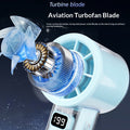 Mini ventilateur portatif haute vitesse avec affichage numérique de refroidissement à glace portable pour l'extérieur et des
