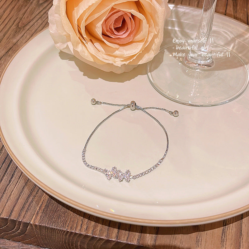 Bracelet Zircon Super Shiny de luxe pour femmes