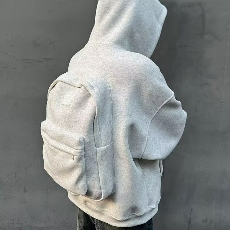 Sweatshirt homme 3D Cardigan pour sac à dos