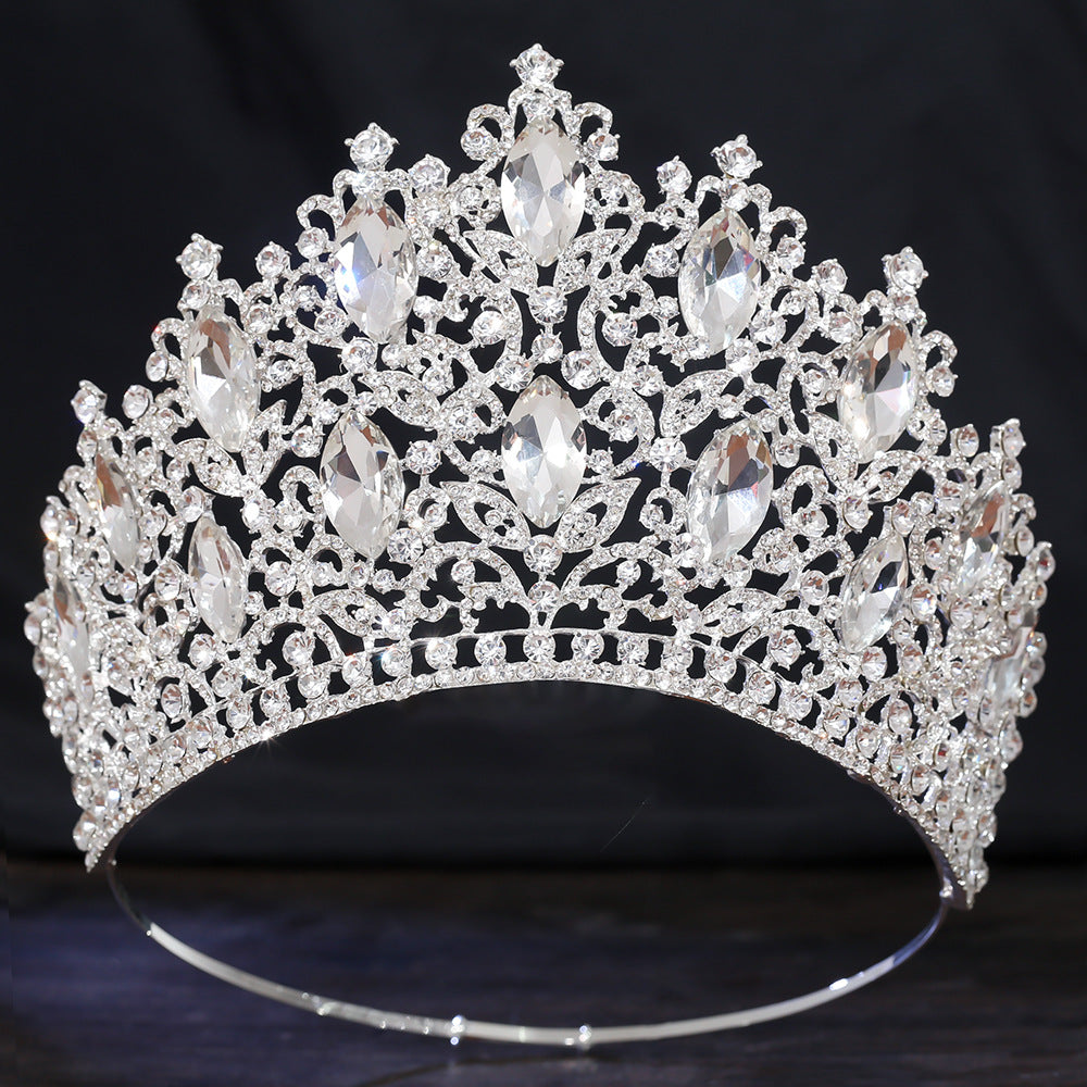European and American Elegant Diamond Queen Crowns