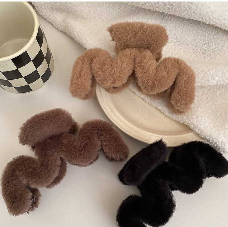 En automne et en hiver, ondulation Grip femmes haute Sens Grande coiffure