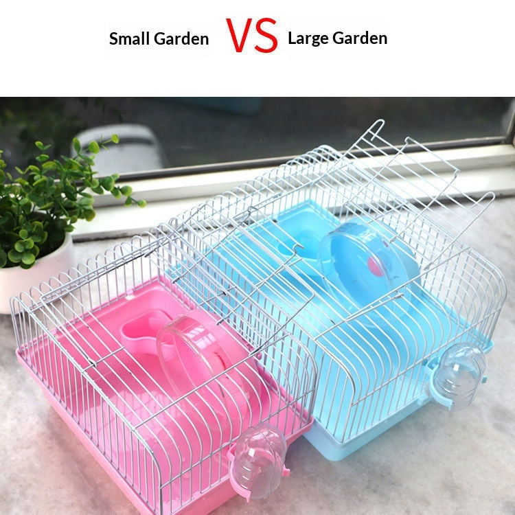 Petit ensemble d'approvisionnement pour animaux de style pastoral comprenant une bouteille d'eau un bol alimentaire et une quille de course