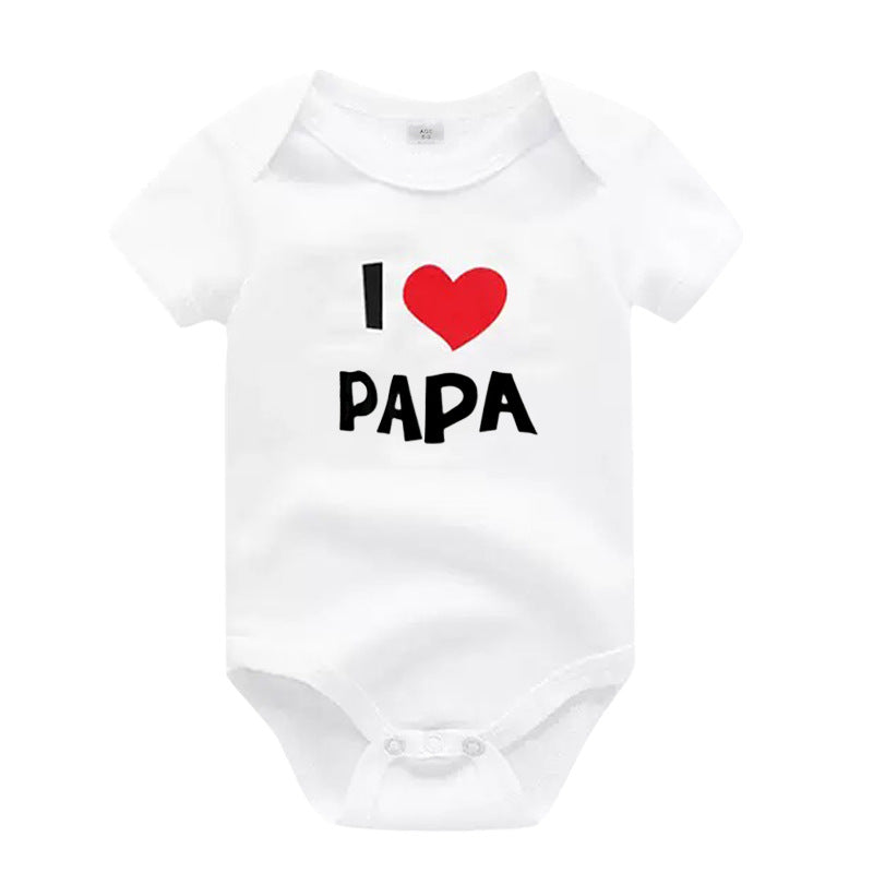 Onesie imprimées en coton nouveau-né